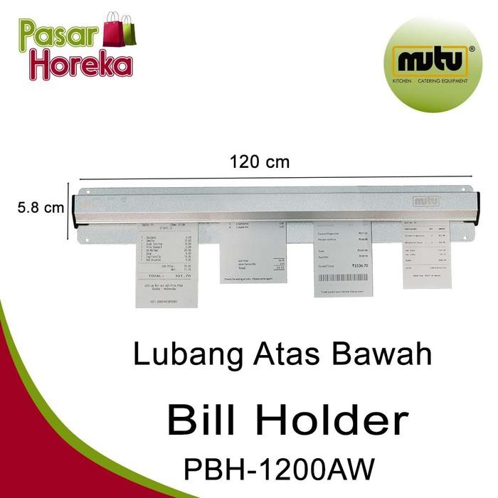 

Penjepit Kertas File Holder / Bill Holder /Paper Rail Pbh-1200Aw /Mutu