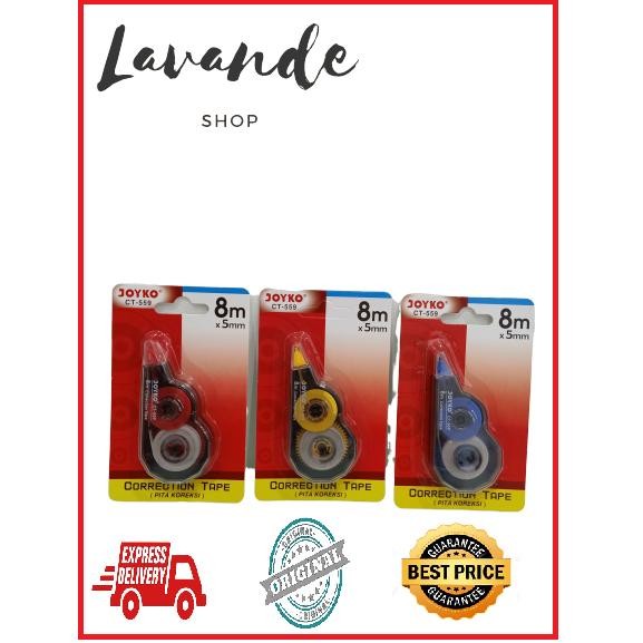 

TIP EX KERTAS / CORRECTION TAPE CT 559