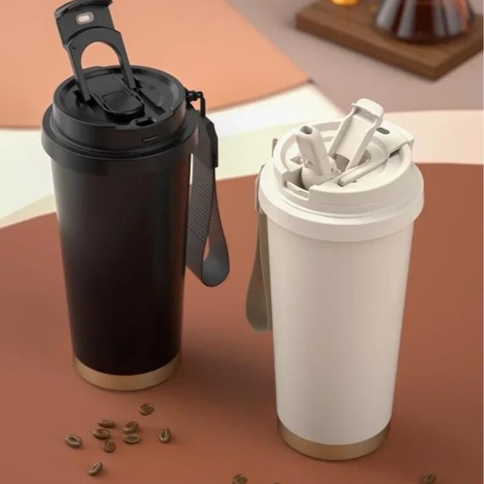 tumbler Kopi Kenangan Sedotan Keramik r 530ml Botol Minum Botol ainless 316 Portable Tumbler Aehetic