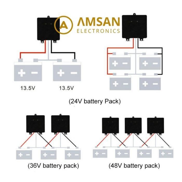 Battery Baterai equalizer Aki Accu Balancer 24V BMS Aki Equaliser