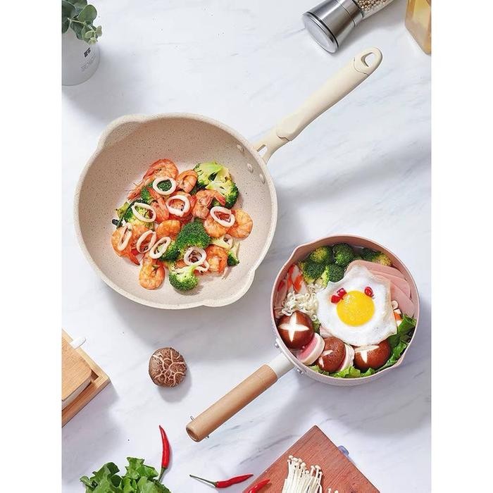 PANCI CERAMIK ANTI LENGKET GRANIT KITCHENWARE