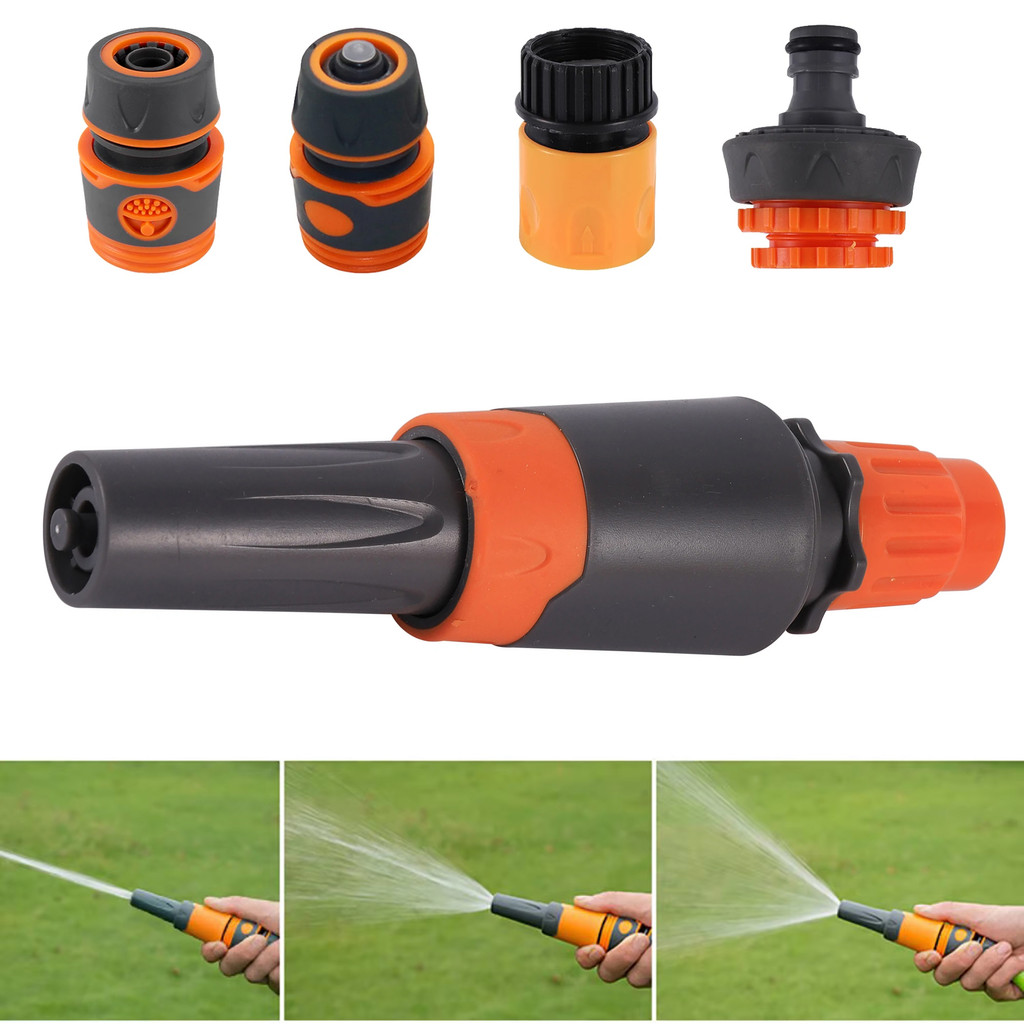 High Pressure Water Gun Direct Spray Nozzle Adjustable Watering Gun Garden Irrigation Sprinkler Car