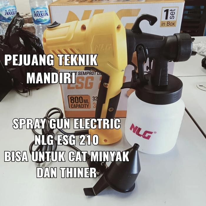 SPRAY GUN ELECTRIC NLG ESG 110 / ALAT SEMPROT CAT ELEKTRIK NLG ESG 110