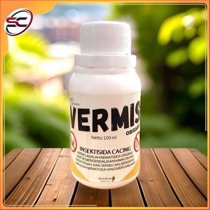 NEMATISIDA / OBAT CACING ORGANIK VERMIS 100 ML UNTUK TANAMAN Kode 699