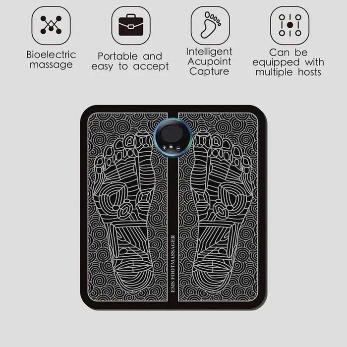 [Speeds Living] Ems Foot Massager Alat Pijat Elektrik Terapi Pijat Akupuntur Kaki Tf