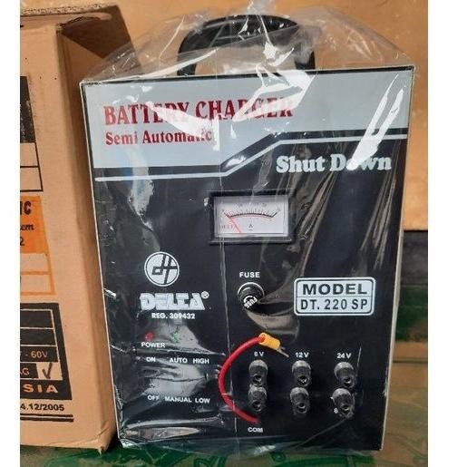 CHARGER AKI DELTA SERI DT 220 SP SEMI OTOMATIS