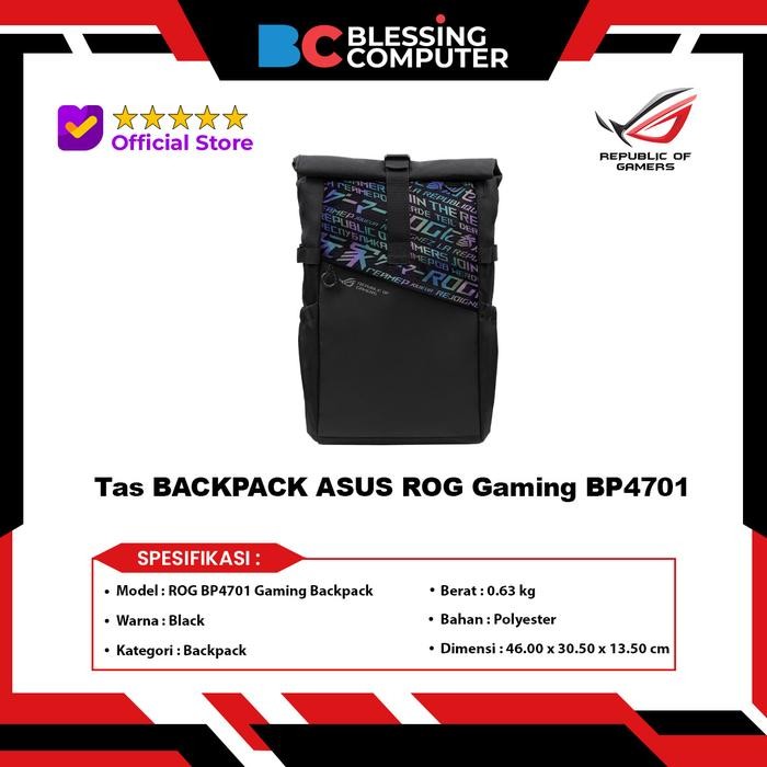 Tas BACKPACK ASUS ROG Gaming BP4701