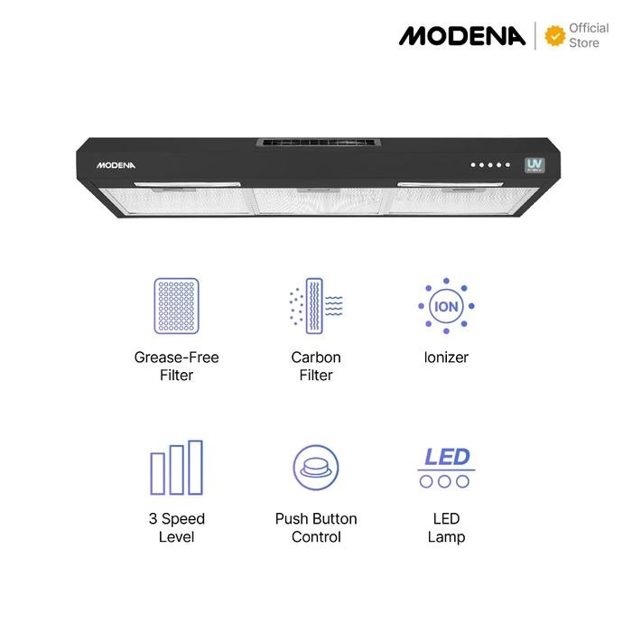 MODENA Slim Hood - Penghisap Asap Modena Cooker Hood AX-0711 / PX-0611 / AX-0921 / AX-0611 / PX-0711