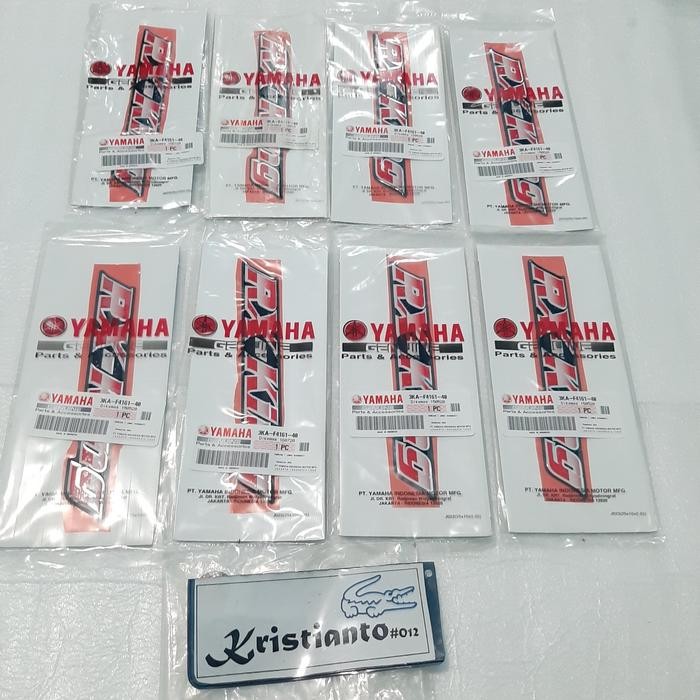 Sale Emblem Stiker Box Bok Tutup Aki Rxking Rx King 2004 Biru Original