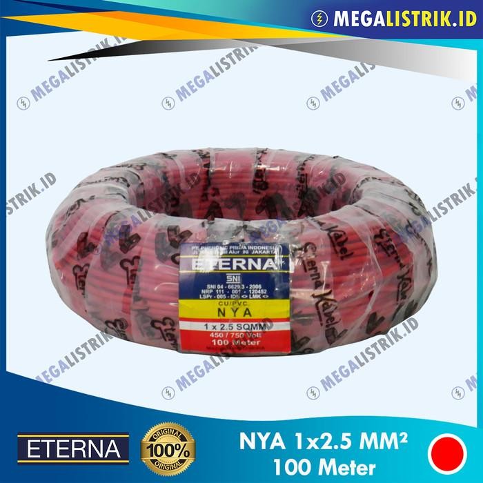 (Expert) Eterna Kabel Listrik Kawat / Engkel / NYA 2.5 MM