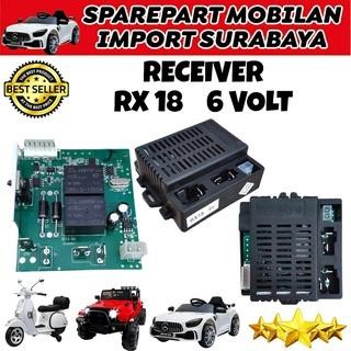 RECEIVER RX 60 WELLYE 6 VOLT MOBILAN AKI ANAK MOBIL ACCU RC 6V MODUL