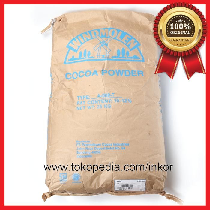 

New COKLAT BUBUK WINDMOLEN COCOA POWDER 1KG