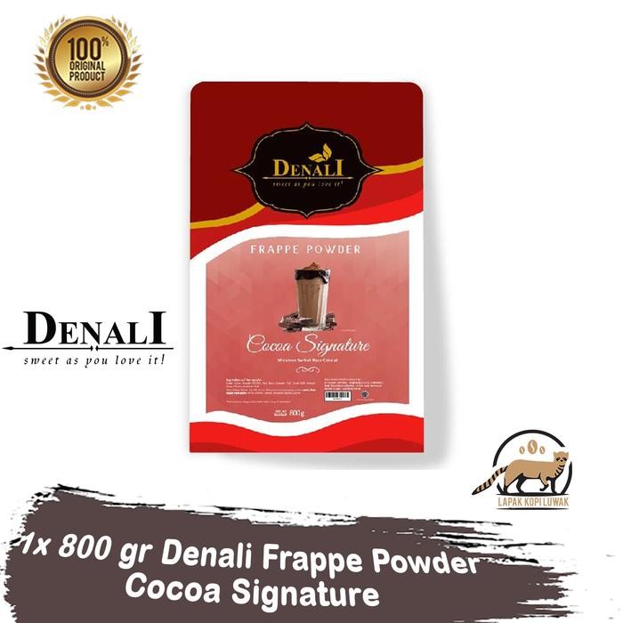 

New Cocoa Signature Powder merk Denali