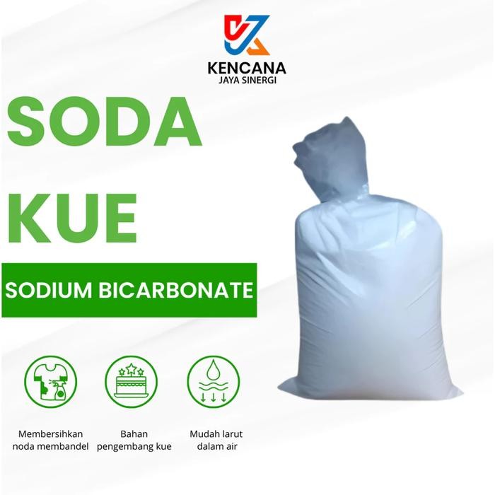 

New Sodium bikarbonat / Natrium bikarbonat / Baking Soda / Soda Kue 1kg