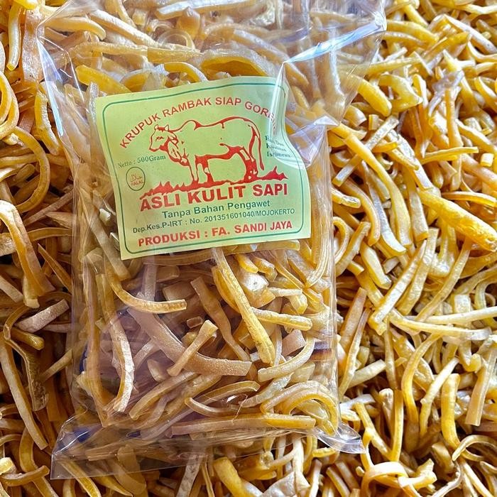 

New Krecek rambak stik mie 500 gr