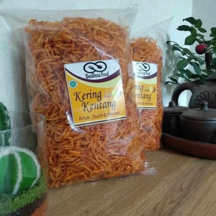 

New Kering Kentang Mustofa Pencok Betawi 1kg original / Mix Kacang