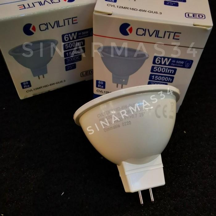 Expert Lampu Bohlam Sorot LED Dimmable MR16 LED Bulb Spotlight Halogen Dimmer