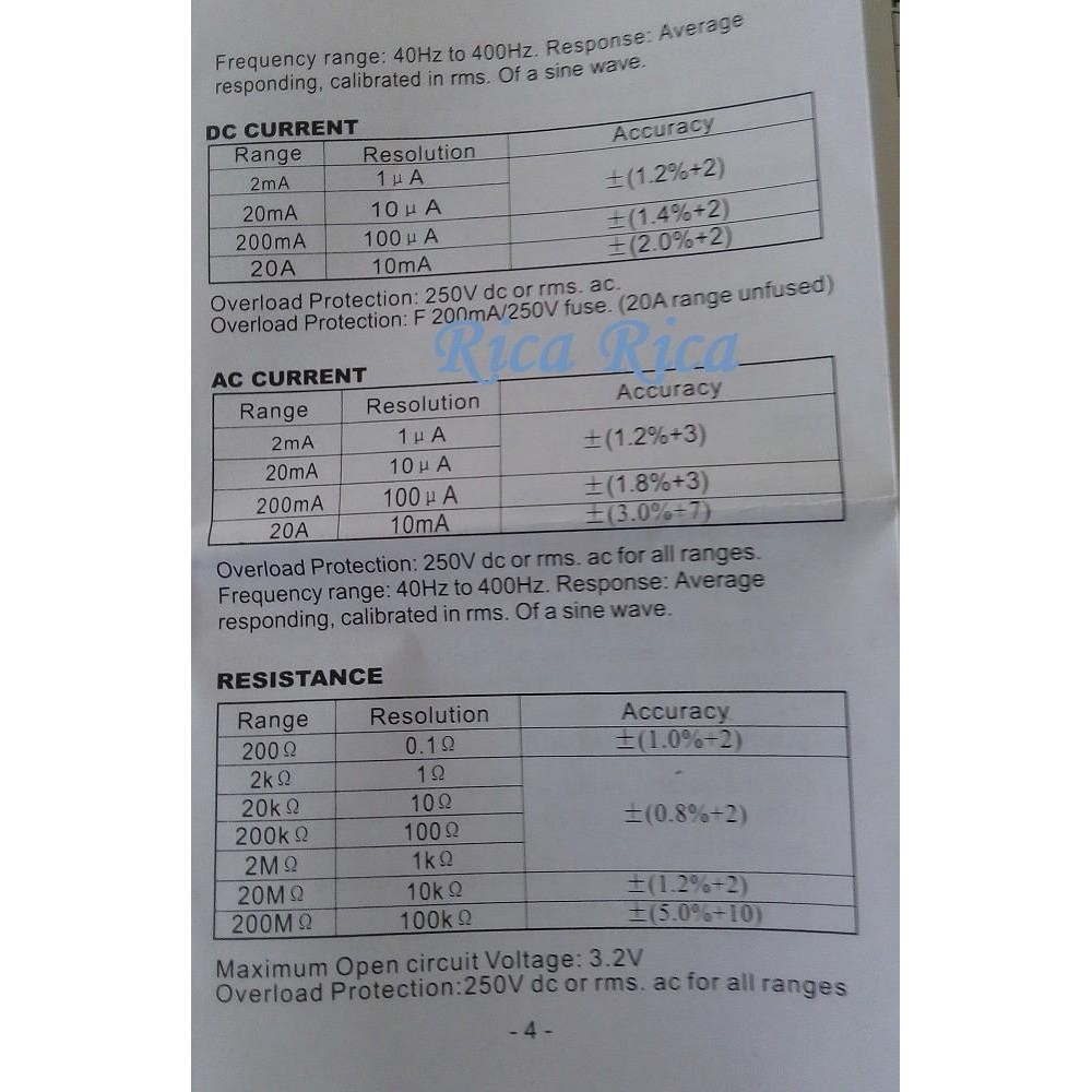 [Expert] Digital Multimeter MyFair UK-830LN