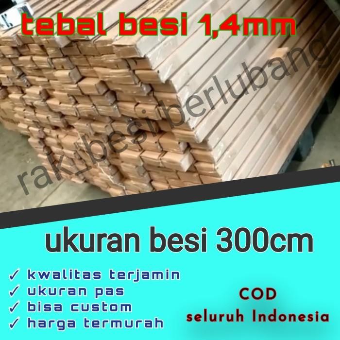 [Expert] besi siku lubang 3 meter harga grosir tebal 1,4mm