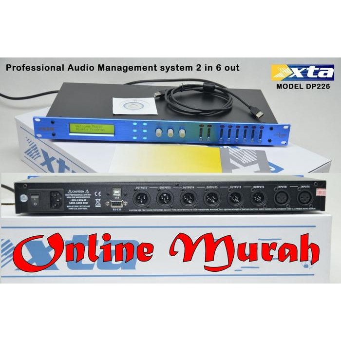 New Management Xta Dp226 Fessional System