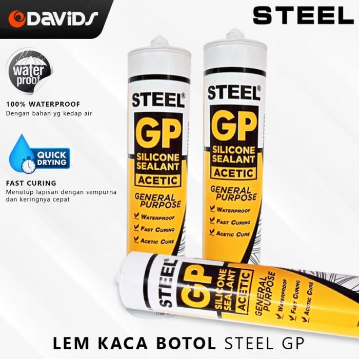 Expert Lem Kaca Aquarium Sealant Silent Akuarium Steel GP