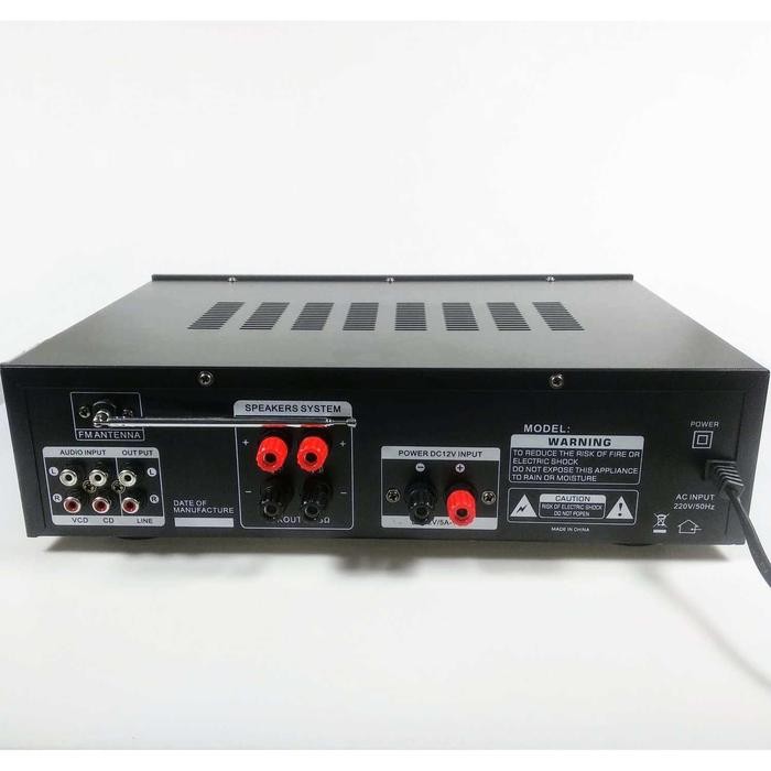 Sunbuck Tav-6188 Bluetooth Eq Audio Amplifier Home Theater Fm 2000W