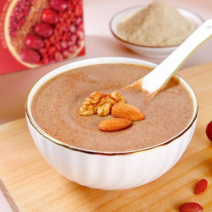 

Bubuk Bergizi Merah Sarapan Nutrisi Siap Santap Kacang Merah Cetak Ulang, Kurma Merah, Sereal