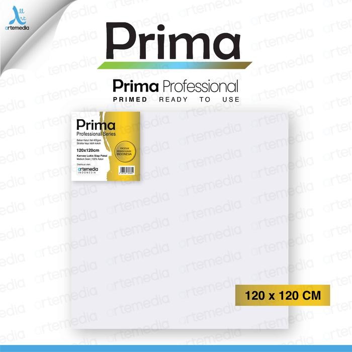 

TERBARU Kanvas Lukis Prima Professional 120x120cm Cotton Canvas