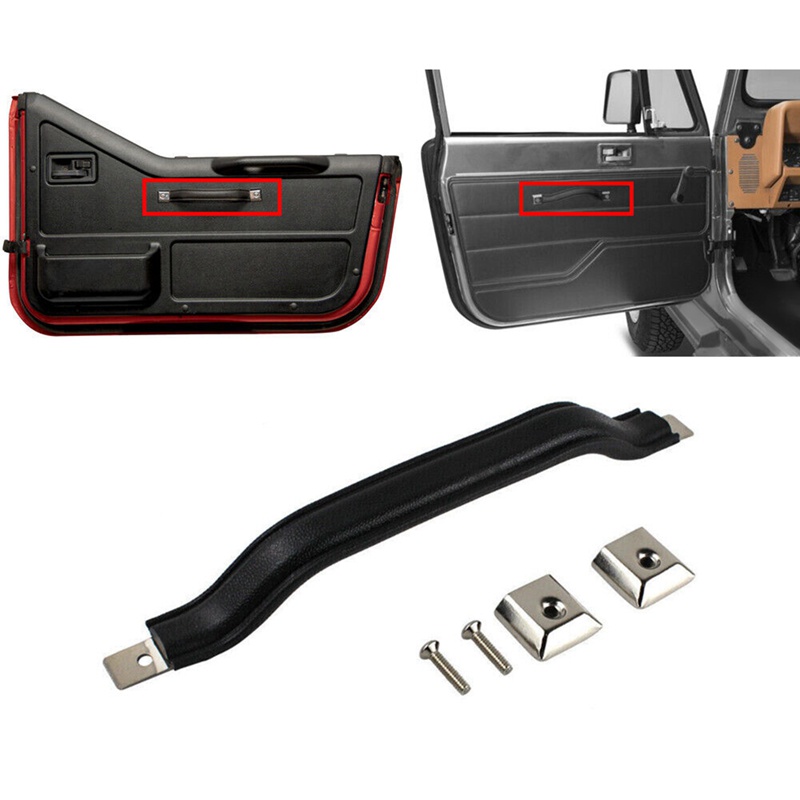 NWK Car Inner Door Handle Pull Strap Trim Replacement Parts For Jeep CJ5 CJ7 CJ8 For Wrangler YJ 550
