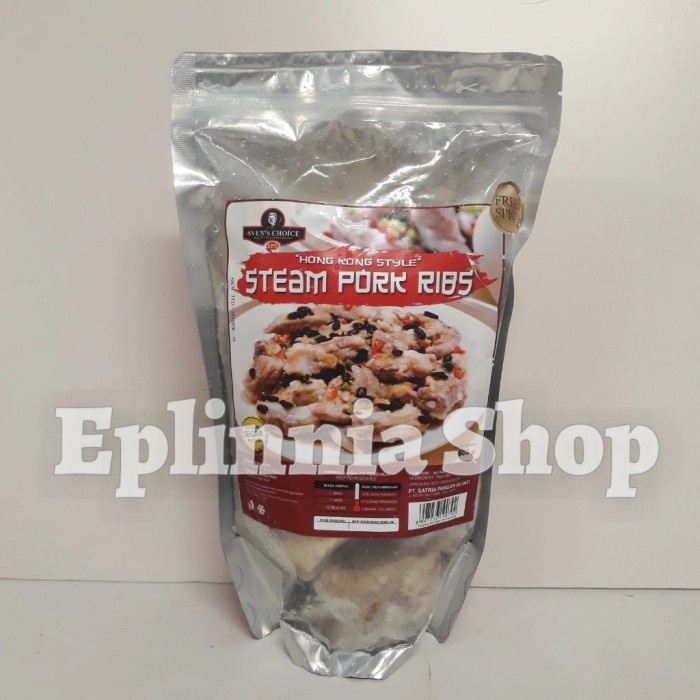 

SVEN'S CHOICE STREAM PORK RIBS 600 GR - DAGING BABI KODE 963