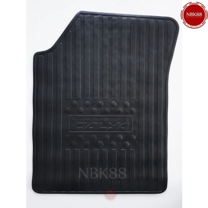 Karpet Mobil Toyota Calya 2019/2021 Logo Putih Premium Full Set