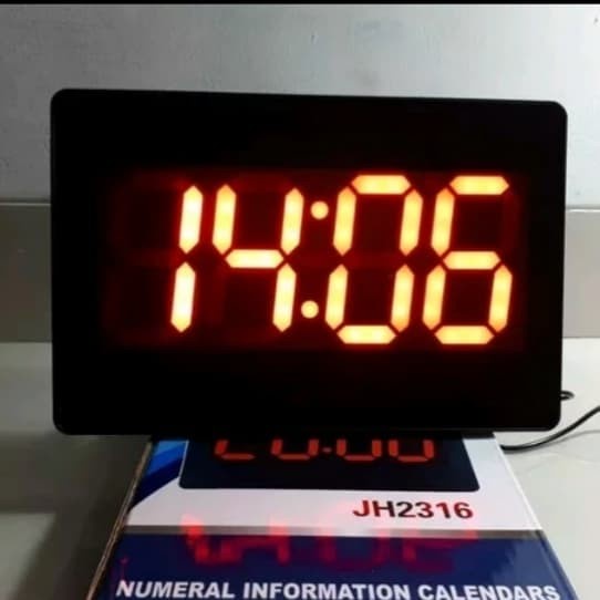 Tebaru Jam LED Jam Digital Jam Masjid Dinding Masjid 3316 Berkualitas