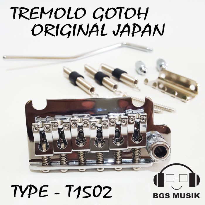 Tremolo Gotoh T1502 Original Japan - Tremolo Ibanez AZ - Tremolo Gotoh