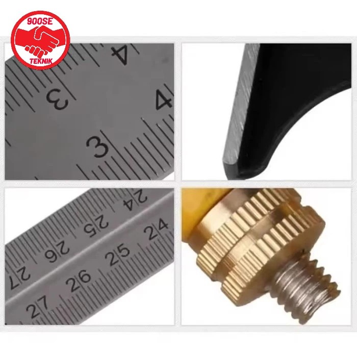 

DISKON SUPER COMBINATION SQUARE 12" (300MM) PENGGARIS MISTAR SIKU L BUSUR DERAJAT KEMIRINGAN SUDUT