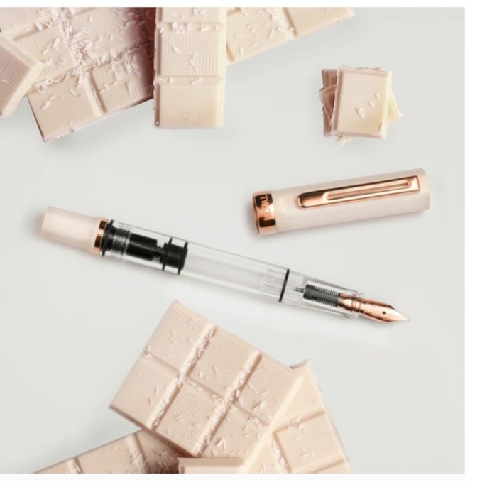 

DISKON SUPER TWSBI ECO CREME ROSEGOLD FOUNTAIN PEN PACKING AMAN