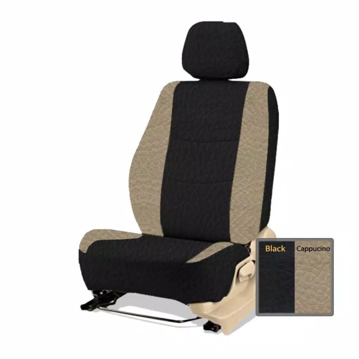 Sarung Jok Mobil Suzuki APV - Cappucino & Black