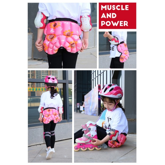 Terbaru Roller Skating Hip Protection Cushion/Celana Pendek Pelindung Pantat Termurah