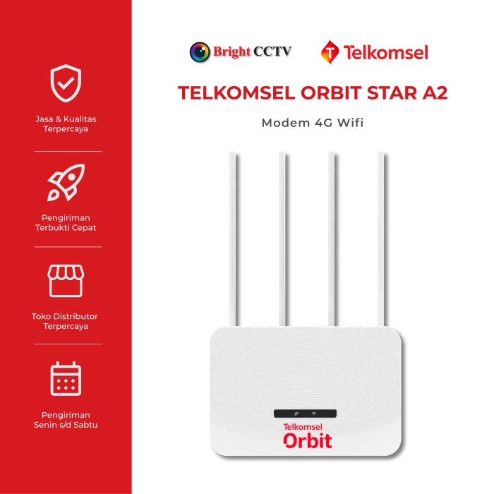 Telkomsel Orbit Star A2 Modem 4G Wifi