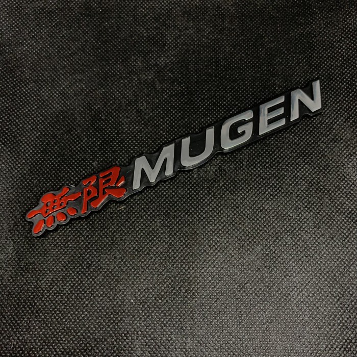 Emblem Honda Mugen / Tulisan Mugen Honda / Emblem Honda Mugen Original