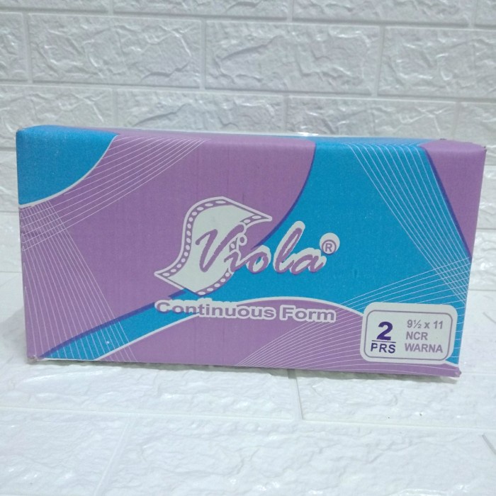 

Continuous Form 9 1/2 x 11 2 Ply Bagi 2 Merk VIOLA