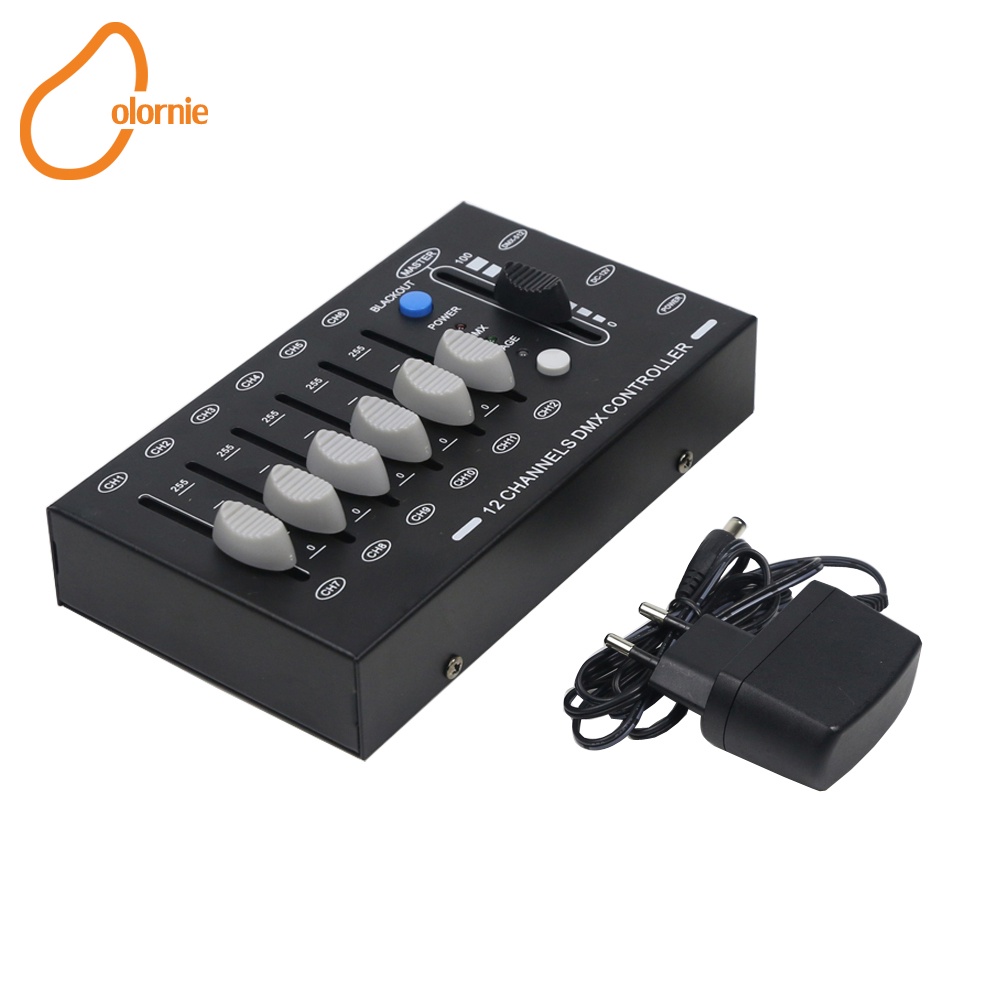 TALEX 2020 New Mini 12ch DJ Controller DJ Equipment DMX512 Console Home Entertainment Stage Lighting