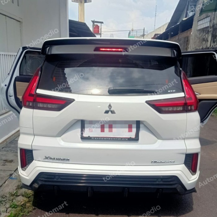 Spoiler Xpander / Xpander Cross 2022 Plastik Tebal