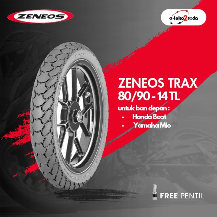Ban Zeneos Tubeless Trax 80/90 Ring 14