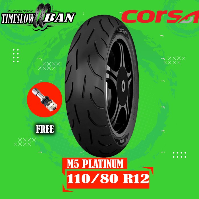 Ban Depan Motor Honda New Scoopy - Corsa M5 Platinum 110/80 Ring 12