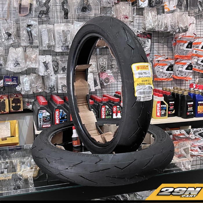 Ban Pirelli Diablo Rosso Corsa 2 Ring 17 Tubeless 100/80-110/70-90/80