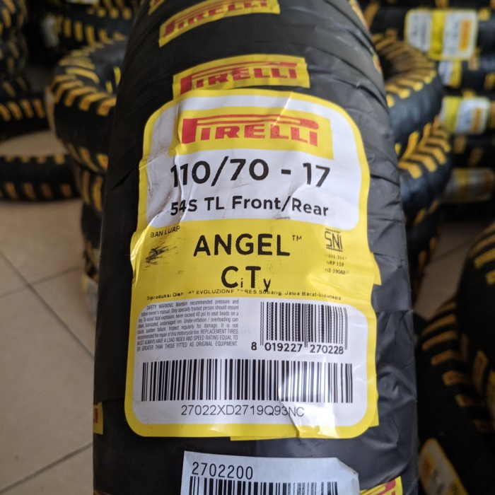 Ban Pirelli Angel City 110/70-17