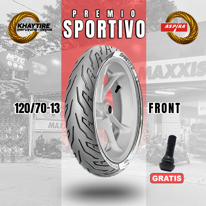 Ban Depan Motor Nmax // Aspira Premio Sportivo 120/70-13 Tubeless