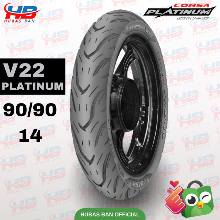 Ban Motor Corsa V22 Platinum Ring 14-90/90