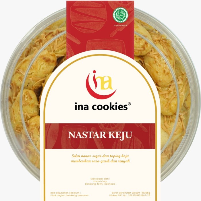 

INA COOKIES REGULER NASTAR KEJU KODE 268