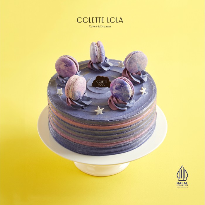 

KUE / CAKE COLETTE LOLA GALAXY - ROUND 20CM KODE 272